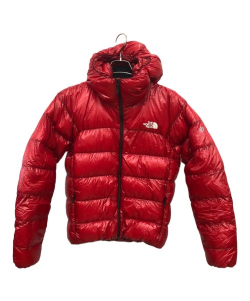 THE NORTH FACE（ザ ノース フェイス）THE NORTH FACE (ザ ノース フェイス) ダウンジャケット Alpine Nuptse Hoodie　アルパイン ヌプシ フーディ レッド サイズ:SIZE Lの古着・服飾アイテム