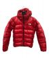 THE NORTH FACE（ザ ノース フェイス）の古着「ダウンジャケット Alpine Nuptse Hoodie　アルパイン ヌプシ フーディ」｜レッド