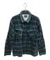 stussy（ステューシー）の古着「Velveteen Jungle SHIRT」｜グリーン