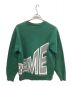 SUPREME (シュプリーム) Side Arc Crewneck　サイドアーク クルーネック スウェット グリーン サイズ:M：13000円