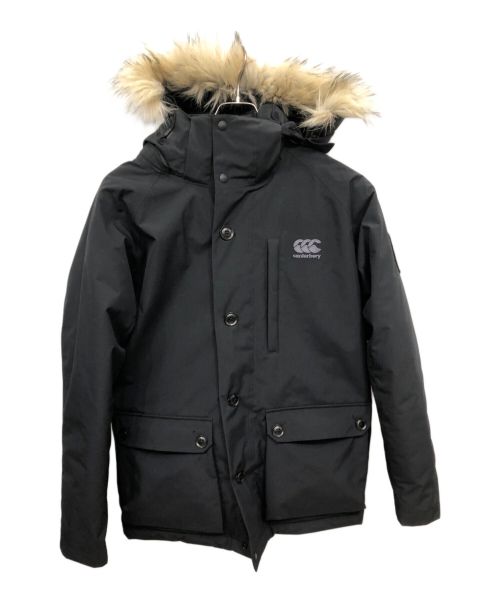 Canterbury（カンタベリー）Canterbury (カンタベリー) INVERCARGILL DOWN MIDDLE COAT インバーカーギル ダウンミドルコート ブラック サイズ:SIZE Lの古着・服飾アイテム