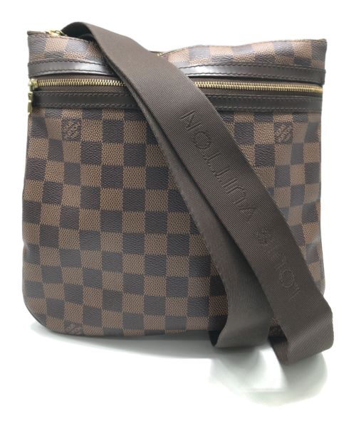 LOUIS VUITTON（ルイ ヴィトン）LOUIS VUITTON (ルイ ヴィトン) ショルダーバッグ ダミエ ポシェット・ボスフォール ブラウンの古着・服飾アイテム