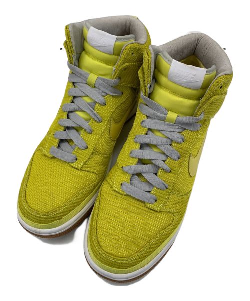 NIKE（ナイキ）NIKE (ナイキ) DUNK HIGH SUPREME”Lime Yellow