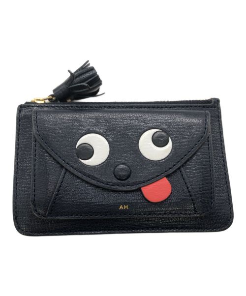 ANYA HINDMARCH（アニヤハインドマーチ）ANYA HINDMARCH (アニヤハインドマーチ) ENVELOPE CARD CASE ZANY エンベロープカードケース ザニー ネイビーの古着・服飾アイテム