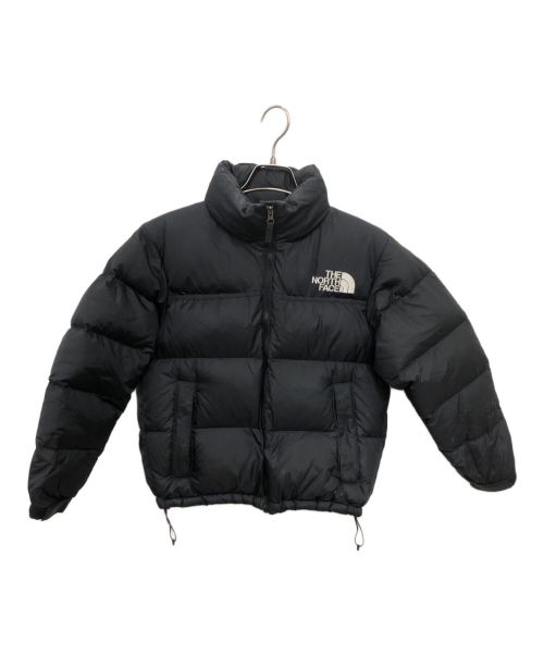 THE NORTH FACE（ザ ノース フェイス）THE NORTH FACE (ザ ノース フェイス) ショート ヌプシ ダウンジャケット ブラック サイズ:Mの古着・服飾アイテム