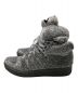 中古・古着 adidas (アディダス) JEREMY SCOTT (ジェレミースコット) JS BEAR TINSEL S JSベア ティンセル シルバー スニーカー シルバー サイズ:SIZE 25cm 未使用品：15000円