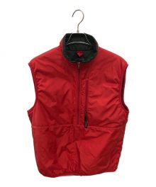 Patagonia（パタゴニア）の古着「Puffball Vest（パフボールベスト）」｜レッド