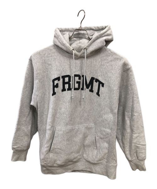 FRAGMENT DESIGN（フラグメントデザイン）FRAGMENT DESIGN (フラグメントデザイン) FRGMT UNV Hoodie／フラグメント ユニバーシティ フーディ グレー サイズ:XLの古着・服飾アイテム