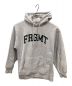 FRAGMENT DESIGN（フラグメントデザイン）の古着「FRGMT UNV Hoodie／フラグメント ユニバーシティ フーディ」｜グレー