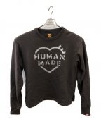 HUMAN MADEヒューマンメイド）の古着「ミリタリースウェットシャツ／MILITARY SWEAT SHIRT」｜ブラウン