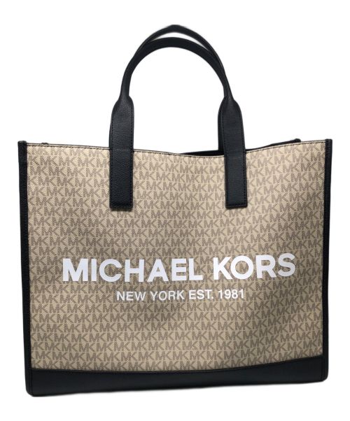 MICHAEL KORS（マイケルコース）MICHAEL KORS (マイケルコース) トートバッグ／TOTE BAG ベージュの古着・服飾アイテム