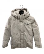 GUESSゲス）の古着「ダウンジャケット／DOWN JKT」｜ベージュ