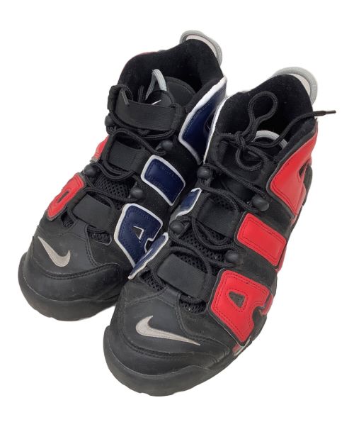 NIKE（ナイキ）NIKE (ナイキ) AIR MORE UPTEMPO 96 ブラック×レッド サイズ:26.5cmの古着・服飾アイテム