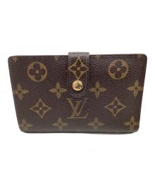 LOUIS VUITTON（ルイ ヴィトン）の古着「2つ折り財布」｜ブラウン