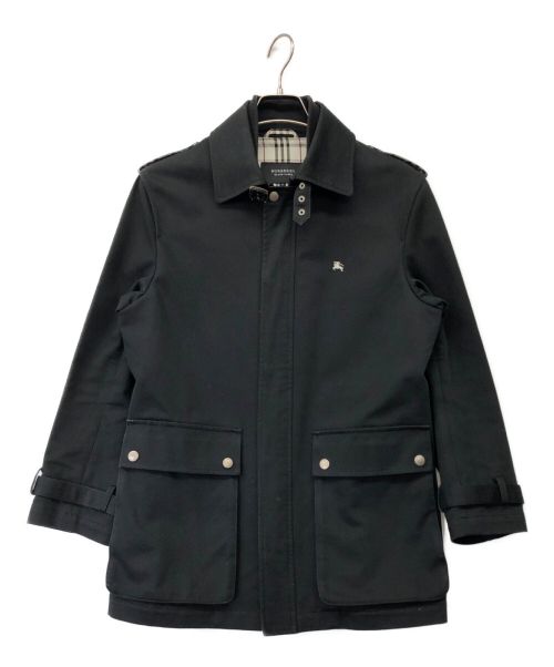 BURBERRY BLACK LABEL（バーバリーブラックレーベル）BURBERRY BLACK LABEL (バーバリーブラックレーベル) ジップアップジャケット ブラック サイズ:Mの古着・服飾アイテム