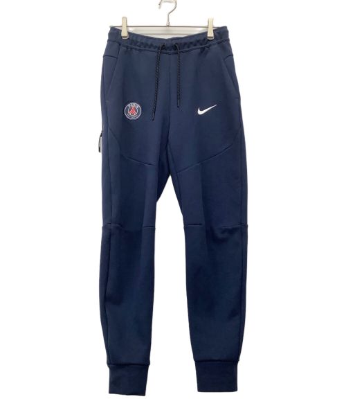 NIKE（ナイキ）NIKE (ナイキ) Paris Saint-Germain (パリ・サン ジェルマン) PSG M NSW TCH FLC JGGR ネイビー サイズ:S 未使用品の古着・服飾アイテム