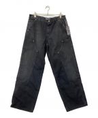 TTT MSWティー）の古着「BORO Work Pants」｜ブラック