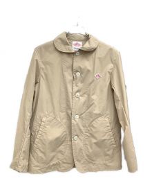 DANTON×BEAMS（ダントン×ビームス）の古着「ナイロンタフタジャケット」｜ベージュ