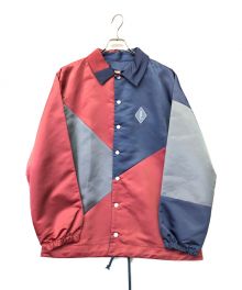 PIGALLE（ピガール）の古着「coretch jacket decoupe」｜レッド×ブルー