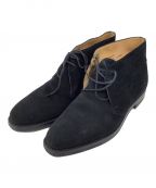 Crockett & Jones×BARNEYS NEWYORKクロケット＆ジョーンズ×バーニーズ・ニューヨーク）の古着「チャッカーブーツ」｜ブラック