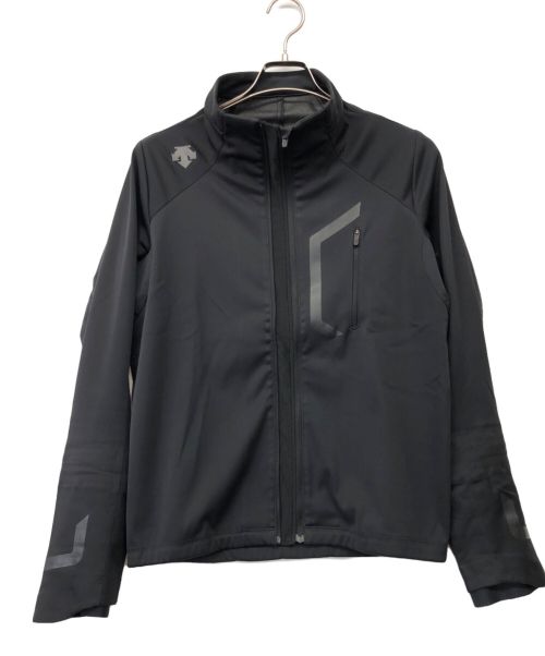 DESCENTE（デサント）DESCENTE (デサント) ジップジャケット ブラック サイズ:Mの古着・服飾アイテム