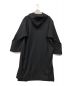 YOHJI YAMAMOTO (ヨウジヤマモト) フーデッドコート ブラック サイズ:2 未使用品：29800円