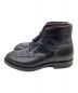 WHEEL ROBE (ウィールローブ) HEAVY STITCHING MOC BOOTS ブラック サイズ:7D：24800円