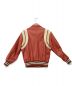 BEAMS (ビームス) Varsity Jacket オレンジ×ベージュ サイズ:S：8000円