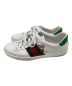 GUCCI (グッチ) ローカットスニーカー 630611 ホワイト サイズ:9：28000円