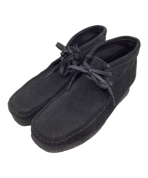 CLARKS（クラークス）CLARKS (クラークス) ワラビーブーツ ブラック サイズ:25.5の古着・服飾アイテム