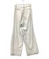 CITY (シティ) GEORGETTE WIDE PANTS ホワイト サイズ:2：7000円