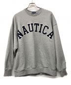 NAUTICAノーティカ）の古着「スウェット」｜グレー