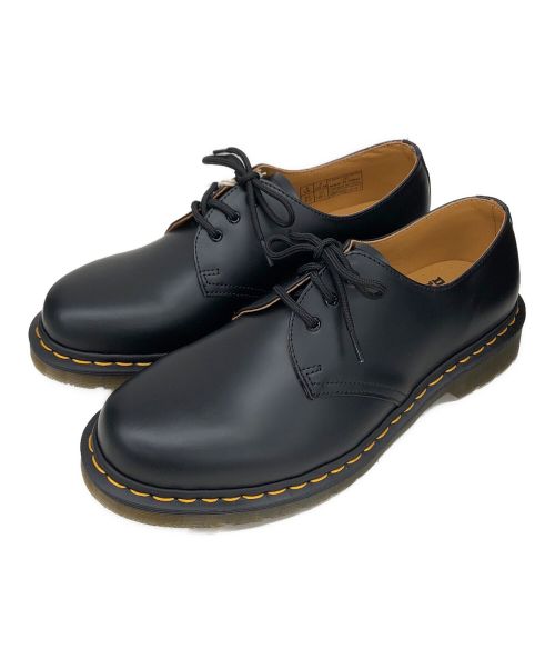 Dr.Martens（ドクターマーチン）Dr.Martens (ドクターマーチン) 3ホールシューズ ブラック サイズ:UK8の古着・服飾アイテム