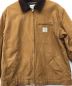 中古・古着 CarHartt (カーハート) デトロイトジャケット ブラウン サイズ:L：15000円