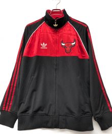 adidas×NBA（アディダス×エヌビーエー）の古着「トラックジャケット」｜レッド×ブラック