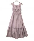 HER LIP TOハーリップトゥ）の古着「Riviera Double Bow Dress」｜ライラック