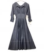 HER LIP TOハーリップトゥ）の古着「Montecristo Long Dress」｜インディゴ