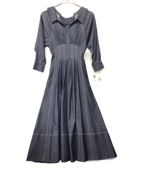 HER LIP TO（ハーリップトゥ）HER LIP TO (ハーリップトゥ) Montecristo Long Dress インディゴ サイズ:Sの古着・服飾アイテム