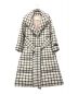 HER LIP TO（ハーリップトゥ）の古着「Loop Yarn Tweed Belted Down Coat」｜ホワイト