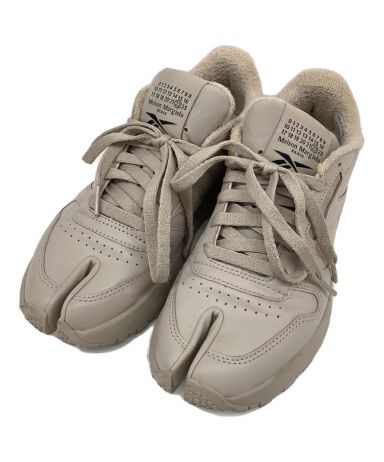 中古・古着通販】Maison Margiela (メゾンマルジェラ) Reebok (リーボック) Classic Leather Tabi ベージュ  サイズ:23.5CM｜ブランド・古着通販 トレファク公式【TREFAC FASHION】スマホサイト