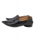 Maison Margiela (メゾンマルジェラ) POINTED TOE LEATHER SHOES ブラック サイズ:36 1/2：13000円