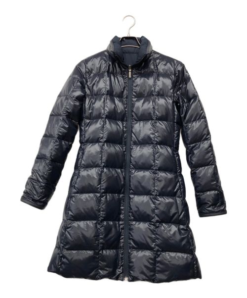 MONCLER（モンクレール）MONCLER (モンクレール) リバーシブルダウンコート ネイビーの古着・服飾アイテム