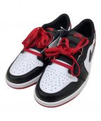 NIKEナイキ）の古着「AIR JORDAN 1 RETRO LOW OG」｜ブラック×レッド