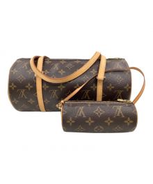 LOUIS VUITTON（ルイ ヴィトン）の古着「ハンドバッグ」｜ブラウン