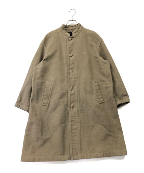 NUMBER (N)INE（ナンバーナイン）NUMBER (N)INE (ナンバーナイン) スタンドカラーコート カーキ サイズ:2の古着・服飾アイテム