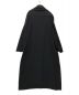 YOHJI YAMAMOTO (ヨウジヤマモト) ショールカラーコート ブラック サイズ:S：38000円