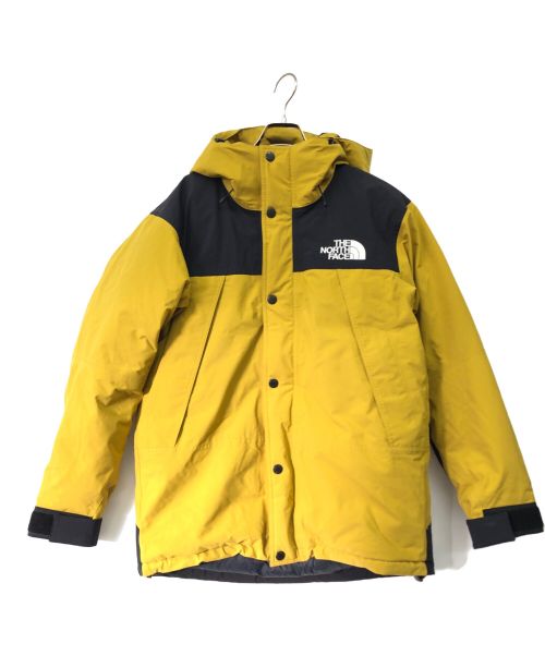 THE NORTH FACE（ザ ノース フェイス）THE NORTH FACE (ザ ノース フェイス) マウンテンダウンジャケット カーキ×ブラック サイズ:Mの古着・服飾アイテム