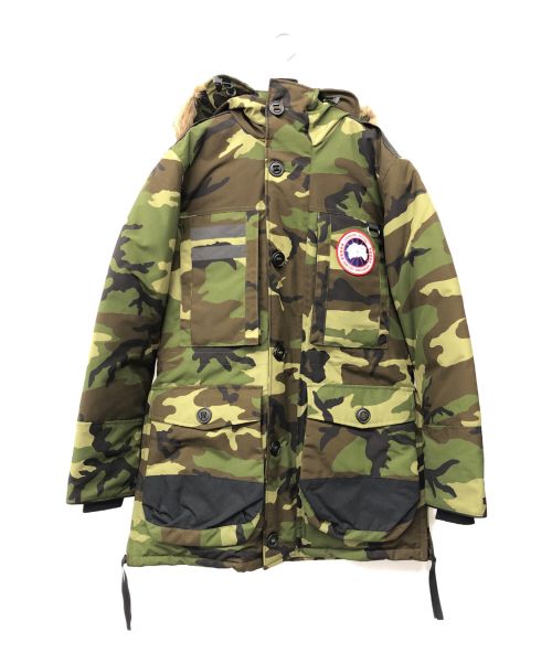 CANADA GOOSE（カナダグース）CANADA GOOSE (カナダグース) ダウンジャケット グリーン サイズ:Mの古着・服飾アイテム