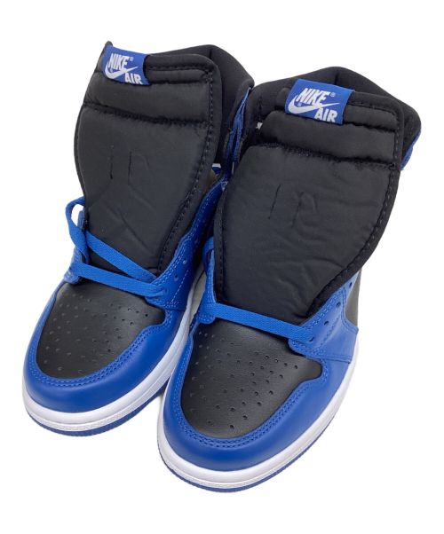 NIKE（ナイキ）NIKE (ナイキ) AIR JORDAN 1 RETRO HIGH OG ネイビー×ブラック サイズ:25.5cm 未使用品の古着・服飾アイテム