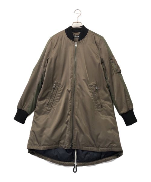 DIESEL（ディーゼル）DIESEL (ディーゼル) MA-1タイプダウンコート オリーブ サイズ:XSの古着・服飾アイテム